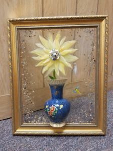 resin flower vase art class