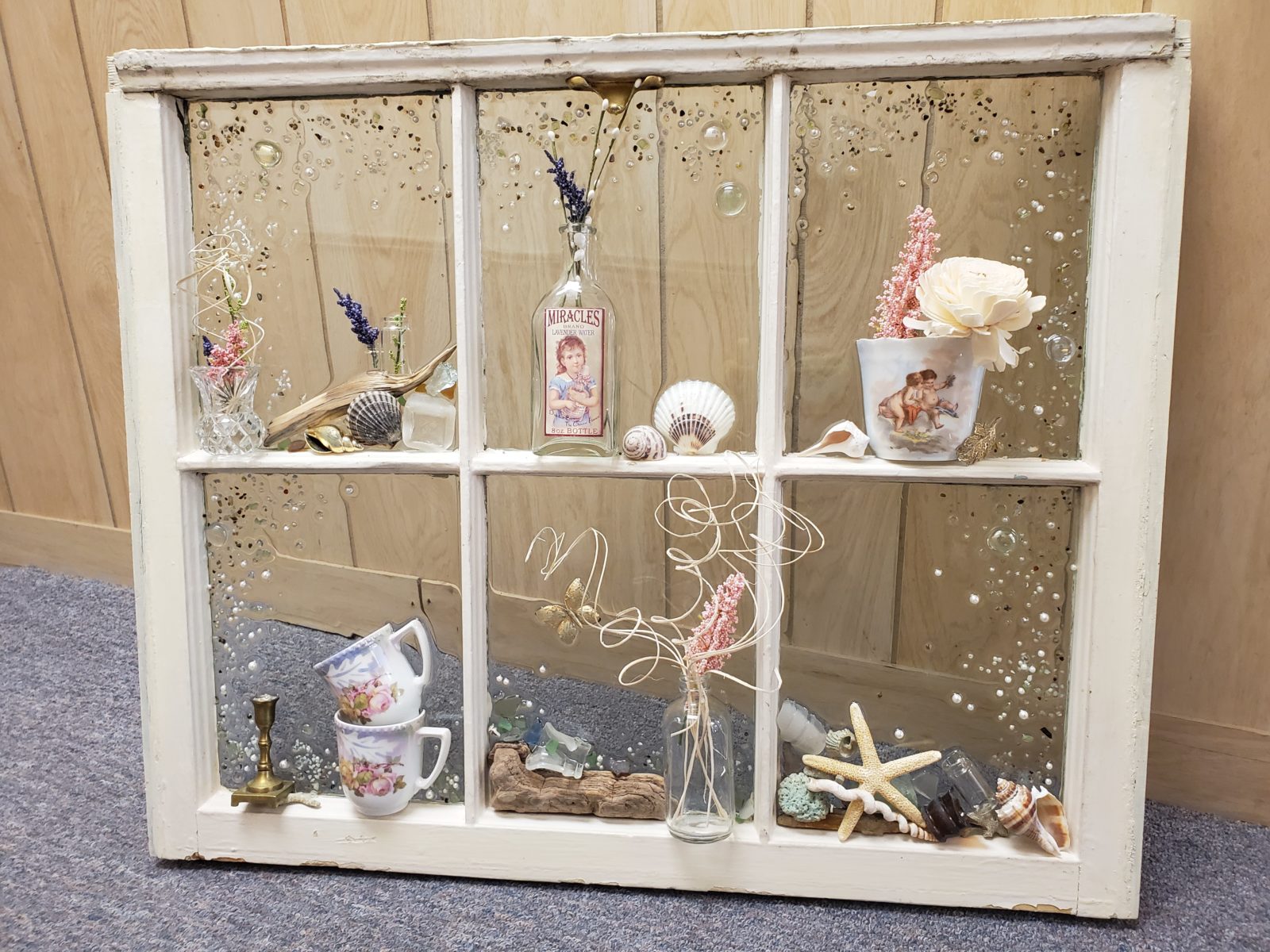 window resin class cups bottles