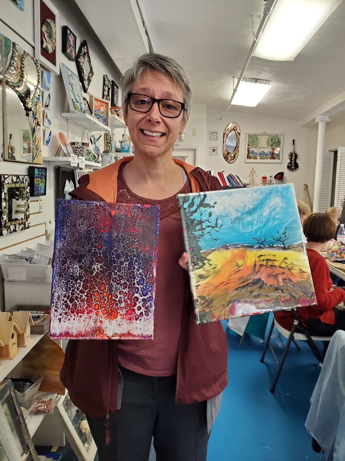 color resin adult class